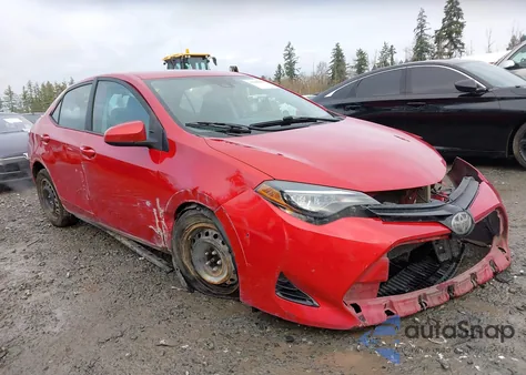 2018 Toyota Corolla Le из США, поврежденный, VIN 2T1BURHE4JC070464